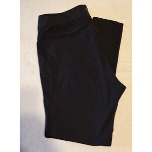 Kuhl Trekr Black Hiking Pants Womens Large Short Tapered Leg Zipper Pockets